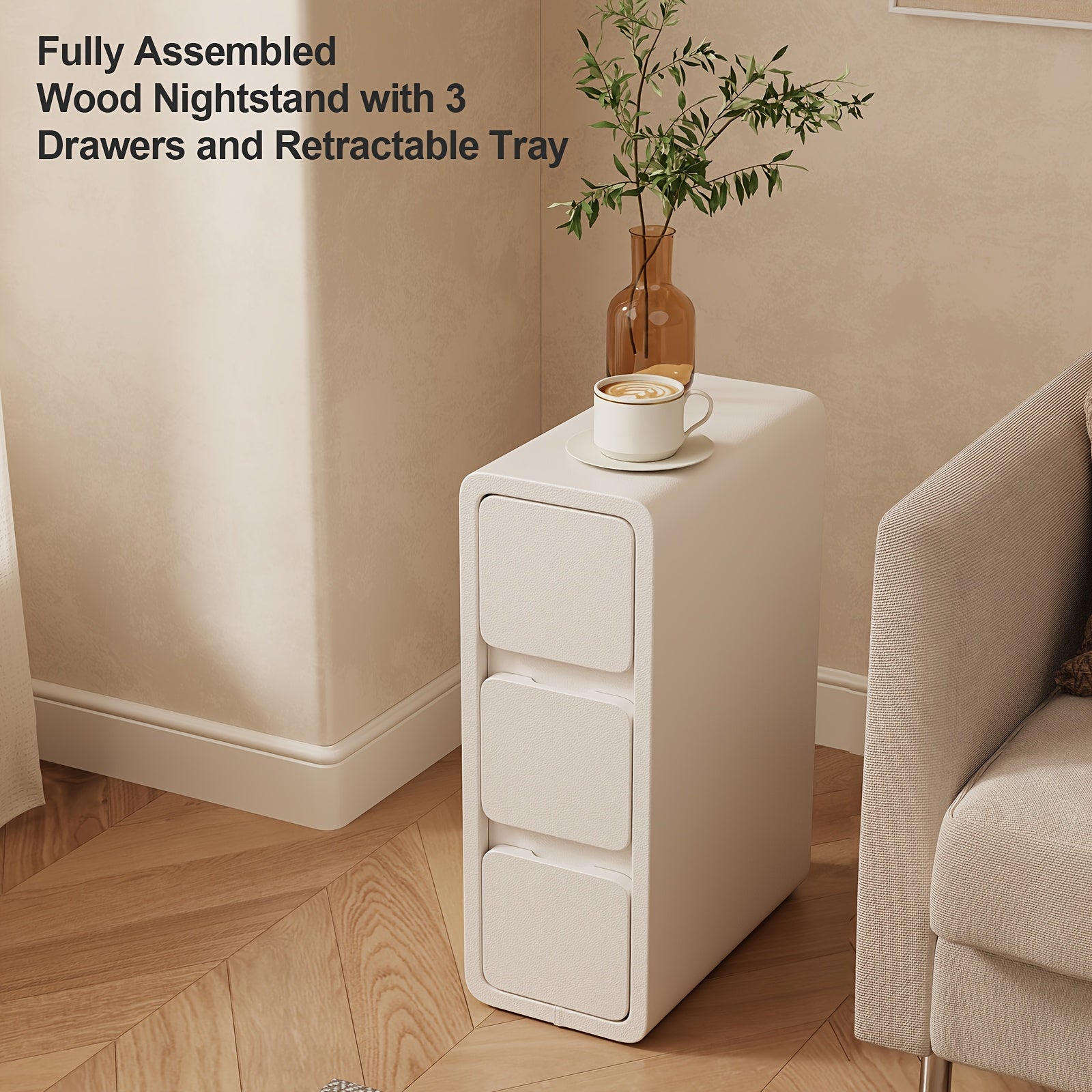 KASLANDI LIFE Furniture for Home, Storage And Organization Storage Cabinet, Small And Narrow Nightstand, Furniture for Home, Home Decor And Accessories, Free Shipping