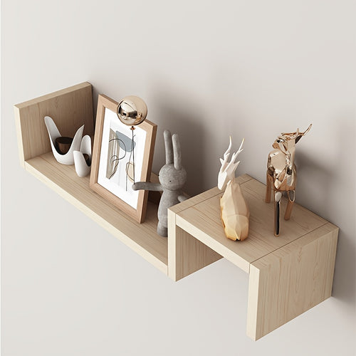 1 Creative Suspension Shelf, Ledge, Reinforced Plate, Tightly Sealed Edge, Not Easy to Warp, Suitable for Bedroom, Living Room, Study, Tea Room, Dining Room, Balcony And Other Scenes, Valentine's Day\u002FNew Year\u002FMother's Day Gifts
