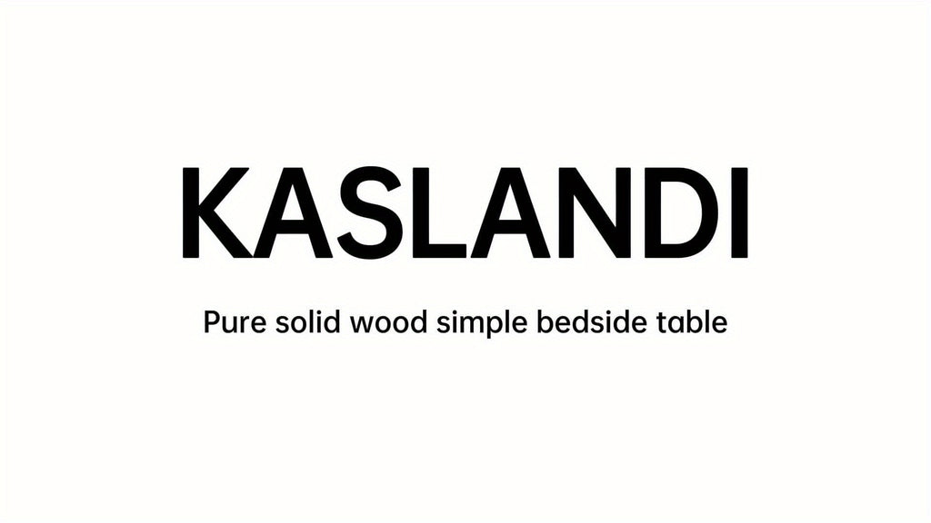 Kaslandi Multifunctional Lockers | Mini Small Very Narrow Bedside Tables, Suitable For Bedrooms And Living Rooms, Large Capacity, Space-Saving, Hardwood, Free Shipping, Christmas Gifts, Black Friday Items