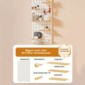 Wall Mounted Storage Rack with Solid Wood Pegboard And Integrated Coat Hooks Wall Mounted Storage Unit for Home Living Room Or Bedroom Display Wooden Tabletop Wall Mounted Desk Storage Entryway Storage Wall Mounted, Floating Shelves