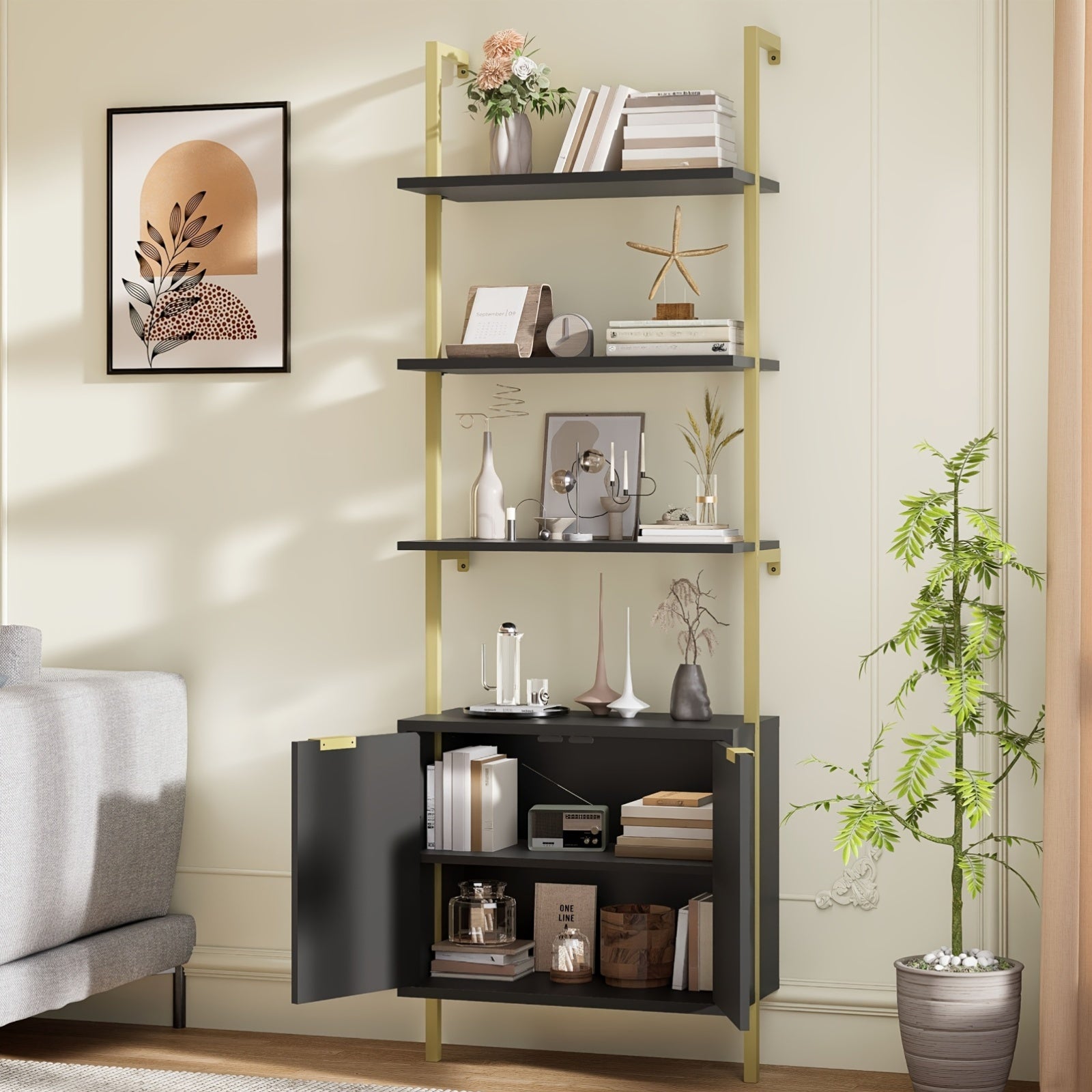 White Ladder Bookshelf 71\
